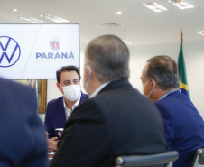 Serão destinados R$ 2 milhões ao projeto Hospital Digital, do Complexo Erasto Gaertner; R$ 850 mil para elaboração do projeto executivo do Hospital Regional de Colombo; e mais R$ 2,84 milhões para a retomada das Carretas do ConhecimentO. Investimento total é de R$ 5,69 milhões   Foto: Jonathan Campos 