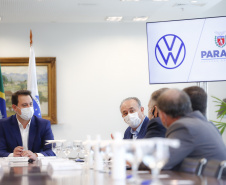 Serão destinados R$ 2 milhões ao projeto Hospital Digital, do Complexo Erasto Gaertner; R$ 850 mil para elaboração do projeto executivo do Hospital Regional de Colombo; e mais R$ 2,84 milhões para a retomada das Carretas do ConhecimentO. Investimento total é de R$ 5,69 milhões   Foto: Jonathan Campos 