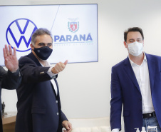 Serão destinados R$ 2 milhões ao projeto Hospital Digital, do Complexo Erasto Gaertner; R$ 850 mil para elaboração do projeto executivo do Hospital Regional de Colombo; e mais R$ 2,84 milhões para a retomada das Carretas do ConhecimentO. Investimento total é de R$ 5,69 milhões   Foto: Jonathan Campos 