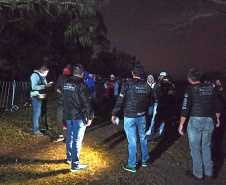 Polícia Civil dispersa festa clandestina com cerca de 200 pessoas em Piraquara  -  Curitiba, 27/06/2021  -  Foto: Polícia Civil do Paraná/SESP-PR