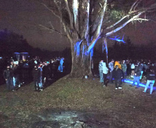 Polícia Civil dispersa festa clandestina com cerca de 200 pessoas em Piraquara  -  Curitiba, 27/06/2021  -  Foto: Polícia Civil do Paraná/SESP-PR