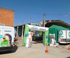 Desenvolvido e implantado pela Secretaria de Estado do Desenvolvimento Sustentável e do Turismo (SEDEST), por meio do Instituto Água e Terra (IAT), inicia nesta quarta-feira (30), em Umuarama, o segundo ciclo do Programa Permanente de Esterilização de Cães e Gatos do Estado do Paraná.  -  Curitiba, 29/06/2021  -  Foto: SEDEST