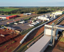 O balanço operacional da Ferroeste (Estrada de Ferro Paraná S/A) dos primeiros cinco meses do ano indica que a empresa deve manter o bom desempenho registrado em 2019 e 2020, com os primeiros resultados positivos de sua história.  Curitiba, 02/07/2021   -   Foto: Alessandro Vieira/AEN