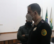 Integrantes do Ministério da Justiça fazem visita técnica na Polícia Científica do Paraná e discutem procedimentos sobre cadeia de custódia
Foto:SESP/PR