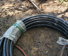 A empresa pública Portos do Paraná, através de seu programa de Educação Ambiental, em parceria com a Prefeitura de Paranaguá, começou a implantação da segunda fase do projeto de readequação dos microssistemas de abastecimento de água nas comunidades ilhadas da baía de Paranaguá, que estão na área de influência do porto.  -  Paranaguá, 08/07/2021  -  Foto: Pier Paolo/Portos do Paraná