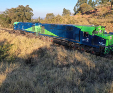 Ibama e Funai visitam os Campos Gerais para conhecer o traçado da Nova Ferroeste. Os técnicos sobrevoaram a Terra Indígena em Nova Laranjeiras. Foto Alessandro Vieira