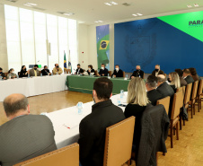 SEDEST - Reunião sobre gestão de resíduos sólidos  -  Curitiba, 12/07/2021  -  Foto: Ari Dias/AEN