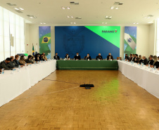 SEDEST - Reunião sobre gestão de resíduos sólidos  -  Curitiba, 12/07/2021  -  Foto: Ari Dias/AEN