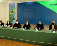 SEDEST - Reunião sobre gestão de resíduos sólidos  -  Curitiba, 12/07/2021  -  Foto: Ari Dias/AEN