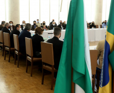 SEDEST - Reunião sobre gestão de resíduos sólidos  -  Curitiba, 12/07/2021  -  Foto: Ari Dias/AEN