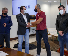 Governador confirma Cascavel como sede de competição de Kickboxing que reunirá atletas de 12 países
Foto Gilson Abreu/AEN