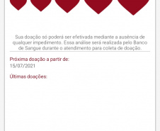 O Centro de Hematologia e Hemoterapia do Paraná (Hemepar) em parceria com o Instituto das Cidades Inteligentes (ICI), lançou uma nova versão do Hemogram, aplicativo colaborativo para celular que promove e incentiva a doação de sangue.  -  Curitiba, 15/07/2021  -   Foto: Hemepar/App Hemogram