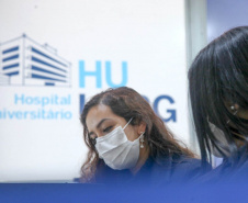 Hospital Universitário trabalha na humanização do atendimento em todos os setores  -  Ponta Grossa, 16/07/2021  -  Foto: Jéssica Natal/UEPG