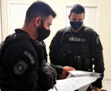 Polícia Civil do Paraná prende três pessoas por estupro de vulnerável em operação nacional contra crimes envolvendo crianças e adolescentes   
Foto: PCPR