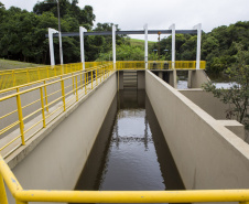 Sanepar inicia obra de duplicação da adutora do Rio Pitangui
  Foto: Brunno Covello/SANEPAR