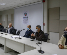 Reunião Ferroeste/ IPPUC/COMEC
Foto Gilson Abreu/AEN