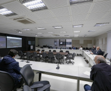 Reunião Ferroeste/ IPPUC/COMEC
Foto Gilson Abreu/AEN