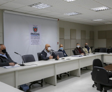 Reunião Ferroeste/ IPPUC/COMEC
Foto Gilson Abreu/AEN
