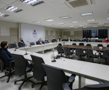 Reunião Ferroeste/ IPPUC/COMEC
Foto Gilson Abreu/AEN