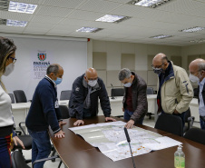 Reunião Ferroeste/ IPPUC/COMEC
Foto Gilson Abreu/AEN