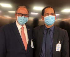 O Secretário de Estado da Segurança pública do Paraná, Romulo Marinho soares, participou nesta semana, em Brasília (DF), do encontro do Conselho Nacional de Secretários de Estado de Justiça, Cidadania, Direitos Humanos e Administração Penitenciária (Consej)