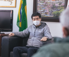 Exposição projetada em homenagem aos atletas do Paraná que estarão em Tóquio começa nesta quarta-feira

Foto; Thiago Chas/Parana Esporte