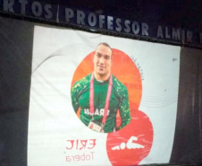 Exposição projetada homenageia atletas do Paraná nos Jogos Olímpicos e Paralímpicos
