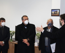 Comitiva da Segurança Pública de São Paulo visita SESP Paraná e reforça parcerias na área. Foto: SESP
