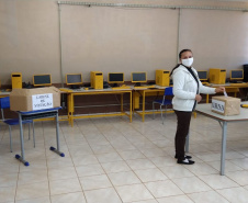 As eleições para diretores nas escolas públicas do Paraná vão ser concluídas nesta sexta-feira (23) com a realização da segunda votação em 227 instituições de ensino. No último dia 09, na primeira data da consulta, 1.455 colégios tiveram chapas eleitas. -  Curitiba, 22/07/2021  -  Foto: SEED