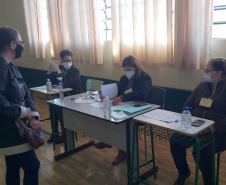 As eleições para diretores nas escolas públicas do Paraná vão ser concluídas nesta sexta-feira (23) com a realização da segunda votação em 227 instituições de ensino. No último dia 09, na primeira data da consulta, 1.455 colégios tiveram chapas eleitas. -  Curitiba, 22/07/2021  -  Foto: SEED