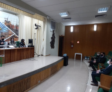 O Departamento de Estradas de Rodagem do Paraná (DER/PR) abriu nesta sexta-feira (23) os envelopes com os documentos de habilitação das empresas que disputam os serviços de conservação e manutenção de 307,56 quilômetros de rodovias na região Noroeste do Estado.   -  Curitiba, 23/07/2021  -  Foto: DER-PR