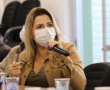 O secretario do Estado da Saude, Beto Preto reunido com as regionais de Saude junto com o Ministério da Saude sobre a analise e resultados da investigação da variante Delta.Foto: Geraldo Bubniak/AEN