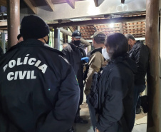 Polícia Civil do Paraná prende homem em flagrante por furto de energia no Litoral
Foto PCPR