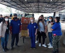 A Ceasa Paraná participa das ações de medidas emergenciais desenvolvidas pelo Governo do Estado, para atender instituições e a população em situação de rua em Curitiba, devido as baixas temperaturas dos últimos dias. Através do programa Banco de Alimentos ? Comida Boa, da Ceasa Curitiba, foram repassados 4.092 quilos de hortigranjeiros para 11 instituições. -  Curitiba, 29/07/2021  -  Doto: CEASA