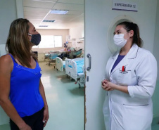 Referência nacional no atendimento a pacientes com COVID-19, o Hospital Universitário (HU/UEL) completa no próximo dia 1º de agosto 50 anos de atividades, prestando  serviço de excelência no atendimento aos pacientes de Londrina e região e outros estados.  -  Londrina, 30/07/2021  -  Foto: HU/UEL