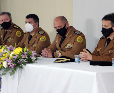 192 policiais militares concluem Curso de Sargentos 2021. Foto: PMPR