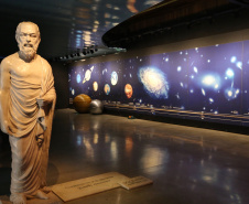 O Parque da Ciência Newton Freire Maia promove nesta sexta-feira (6) mais uma edição da série de lives Noites no Parque. O tema, desta vez, será "Júpiter e Saturno — Gigantes do Sistema Solar". Haverá transmissão em tempo real de imagens dos dois planetas (excepcionalmente proeminentes no céu neste mês de agosto) captadas por telescópios. Foto: José Fernando Ogura/AEN