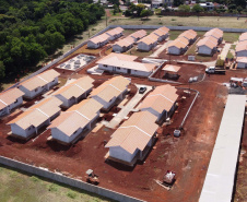 Termina nesta terça-feira (10) o prazo de inscrição para os interessados em morar em uma das 40 casas do Condomínio dos Idosos que o Governo do Estado está construindo em Foz do Iguaçu, na região Oeste. Podem participar da seleção pessoas a partir de 60 anos, com renda de um a seis salários mínimos e que não possuam casa própria.  -  curitiba, 09/08/2021  -  Foto: Alessandro Vieira/AEN