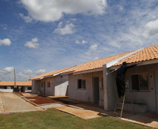 Termina nesta terça-feira (10) o prazo de inscrição para os interessados em morar em uma das 40 casas do Condomínio dos Idosos que o Governo do Estado está construindo em Foz do Iguaçu, na região Oeste. Podem participar da seleção pessoas a partir de 60 anos, com renda de um a seis salários mínimos e que não possuam casa própria.  -  curitiba, 09/08/2021  -  Foto: Alessandro Vieira/AEN