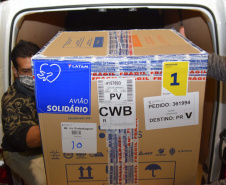 Com novo lote da Pfizer, Paraná recebe todas as 209,1 mil doses desta segunda. Foto: Américo Antonio/SESA