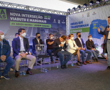 10.08.20201 Governador Carlos Massa Ratinho Junior inaugura o Viaduto do Sabará, em Ponta Grossa.
Foto Gilson Abreu/AEN