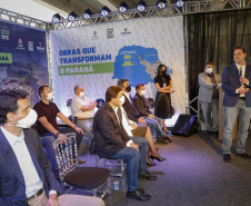 10.08.20201 Governador Carlos Massa Ratinho Junior inaugura o Viaduto do Sabará, em Ponta Grossa.
Foto Gilson Abreu/AEN