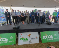 O Governo do Estado lança nesta terça-feira (10) o Programa Pedala Paraná. O vice-governador Darci Piana, a primeira-dama Luciana Saito Massa, o superintendente do Esporte, Helio Wirbiski, e o secretário de Estado da Saúde, Beto Preto, participam da cerimônia, que também reunirá ciclistas e a comunidade esportiva.Foto: Valdelino Pontes