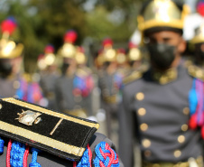 Aniversário de 167 anos da Polícia Militar é marcado com entrega de medalhas e comemoração do Espadim Tiradentes. Foto:Soldado Adilson Voinaski Afonso