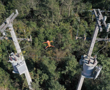 Copel amplia uso de drones para inspeção de redes de energia. Foto:Alessandro Vieira/AEN