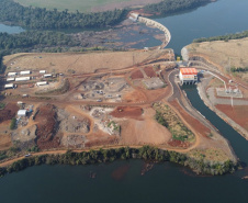 A terceira unidade geradora de energia na casa de força principal da Pequena Central Hidrelétrica Bela Vista começou a operar comercialmente esta semana. A usina está instalada no rio Chopim, entre os municípios de Verê e São João, no sudoeste do Paraná.  -  Curitiba, 17/08/2021  -  Foto: Copel
