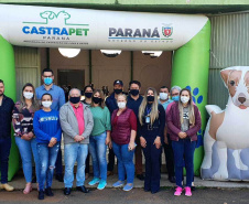 O Programa Permanente de Esterilização de Cães e Gatos ? CastraPet Paraná está sendo um sucesso nos municípios. Nesta terça e quarta-feira (17 e 18) 116 animais foram castrados gratuitamente em Clevelândia, região Sudoeste do Estado. - Clevelândia, 18/08/2021  -  Foto: SEDEST