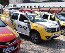 Denúncias de crimes e casos de violência na região Central da Capital embasaram a Ação Integrada de Fiscalização Urbana (AIFU), em parceria com a 1ª Companhia do 12º Batalhão da PM (12º BPM), a deflagrarem a primeira edição da operação Centro Seguro, nesta quinta-feira (19/08).   -  Curitiba, 19/08/2021  -  Foto: SESP-PR