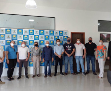 A prefeitura de Jaguariaíva é a mais nova parceria da Fomento Paraná no programa Banco do Empreendedor. A prefeita Alcione Lemos assinou nesta quinta, 19, o termo de cooperação técnica que permite ao município manter agentes de crédito credenciados e habilitados para atuar na intermediação de propostas de empréstimos de microcrédito.  -  Curitiba, 20/08/2021  -  Foto: Fomento Paraná