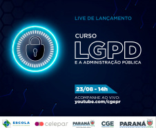 Curso sobre a Lei Geral de Proteção de Dados e administração pública começa nesta segunda-feira  -  Foto: Celepar